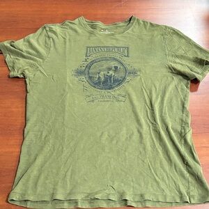 Banana Republic Olive Graphic Tee